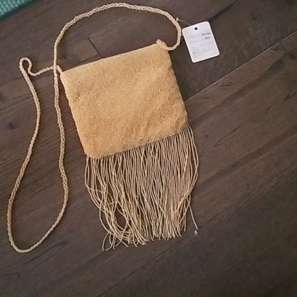 Beaded shoulder bag - Picture 3 of 4